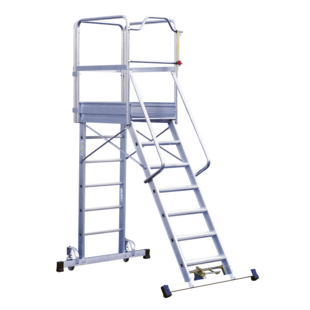 PASSERELLE D'ENTRETIEN 1 PLAN DE MONTEE ALUMINIUM