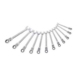 JEU DE 12 CLES MIXTES A CLIQUET ARTICULE