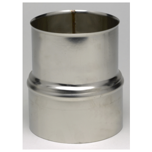 REDUCTION INOX POUR TUBAGE FLEXIBLE