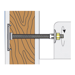 FIXATION POUR RADIATEURS WD/P 6X90 BTE 25