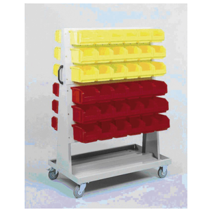 CHARIOT SUR ROUES AVEC BACS SERIE EUROPEAN