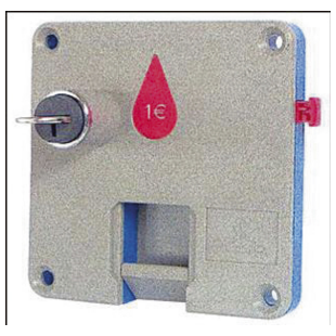 SERRURE A MONNAIE OMEGA