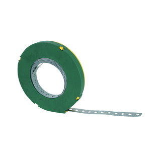 BANDE ACIER EZ PERFOREE  L X EP 17X0,8 MM BTE 10M