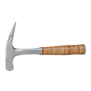 MARTEAU DE CHARPENTIER FORGE AVEC MANCHE EN CUIR