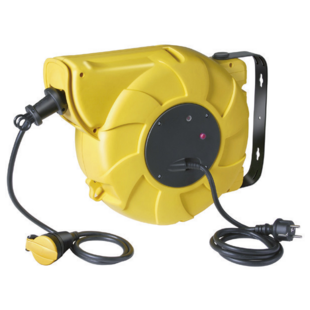 ENROULEUR AUTOMATIQUE BOX ELECTRIC 20M + 1,5M H07RN-F 3G1,5 - IP44