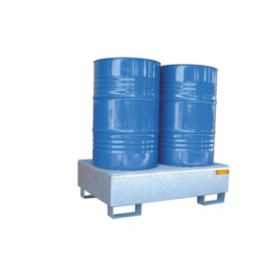 BAC DE RETENTION ACIER GALVANISE SW