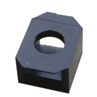 100 EMBASES SIMPLES A VISSER POUR COLLIERS NOIR L 9MM