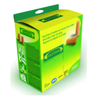 BOITE DE 200 PAIRES BOUCHON D'OREILLES INDEPENDANTS BIP