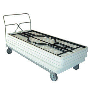 CHARIOT PORTE TABLES RECTANGULAIRES