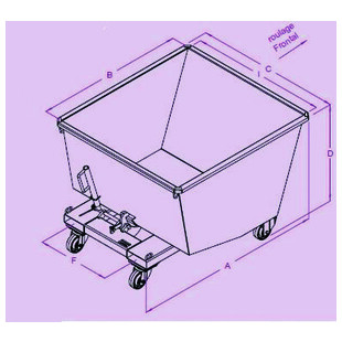 BENNE BASCULANTE HAUTEUR REDUITE ECO GO