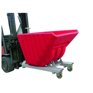 BENNE BASCULANTE EN POLYETHYLENE