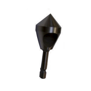 FRAISE A EBAVURER 90° QUEUE CYLINDRIQUE HSS M2