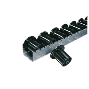 RAIL A GALETS POUR CHARGES LOURDES