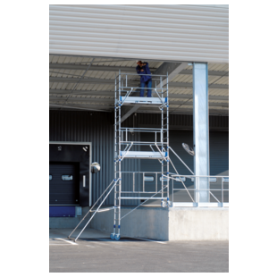 ECHAFAUDAGE ROULANT ALUMINIUM TOTEM 2 LINE 180