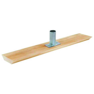 RACLOIR A BITUME BOIS DOUILLE ACIER 10 X 55 CM