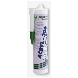 MASTIC ACRYLIQUE EXTERIEUR ACRYL 306 BLANC 300 ML