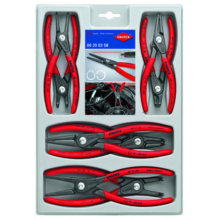 JEU DE 8 PINCES POUR CIRCLIPS