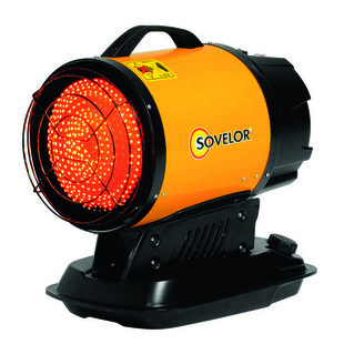 GENERATEUR AIR CHAUD RAYONNANT INFRAROUGE  PORTABLE A FUEL