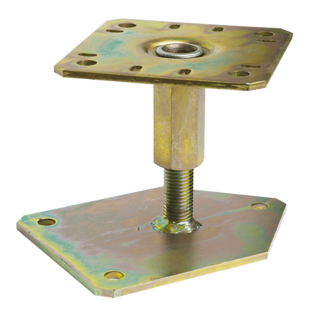 PIED DE POTEAU ANGLE REGLABLE