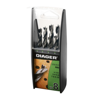 MECHE A BOIS 3 POINTES (COFFRET DE 8)