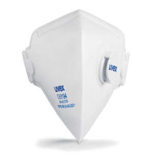 MASQUE JETABLE PLIABLE ET SOUPAPE UVEX