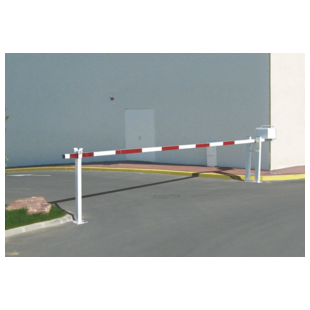 BARRIERE LEVANTE UNIVERSELLE LISSE ALU REGLABLE DE 3,05 A 6,4 M