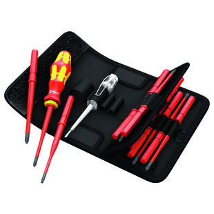 TOURNEVIS MULTILAMES ISOLE KRAFTFORM KOMPAKT VDE (JEU DE 16) EXTRA SLIM 1