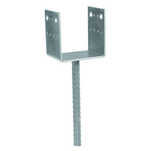 PIED DE POTEAU EN U A SCELLER PPD