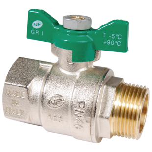 VANNE A SPHERE NF ACS MALE - FEMELLE MANETTE PAPILLON