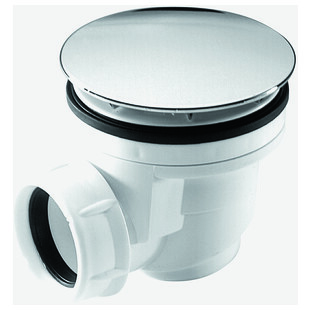 BONDE DE DOUCHE ABS CHROME RECEVEUR DE 60 584