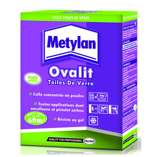 METYLAN COLLE REVETEMENTS MURAUX OVALIT TDV PAQUET 1 KG