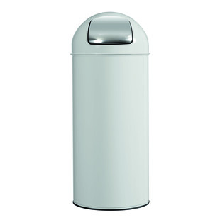 POUBELLE PUSH AVEC COUVERCLE A TRAPPE - 45 L