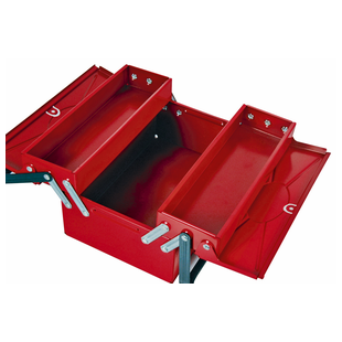 BOITE A OUTILS ACIER 5 COMPARTIMENTS