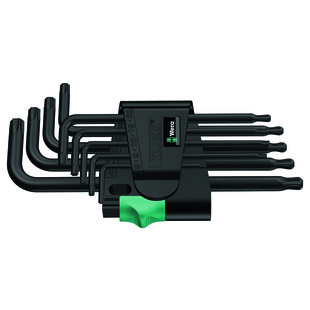 CLE MALE TORX TETE SPHERIQUE 967/9 PKL TX 1SB (JEU DE 9)