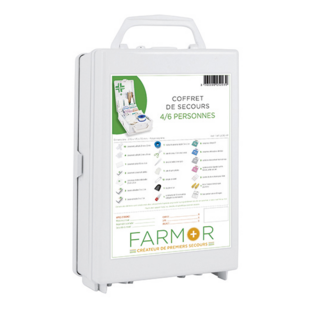 COFFRET DE SECOURS 4/6 PERSONNES