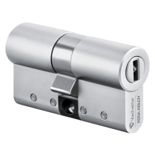 CYLINDRE ELECTROMECANIQUE ECLIQ 7101  NICKELE SANS CLE SUR PLAN/COMBINAISON