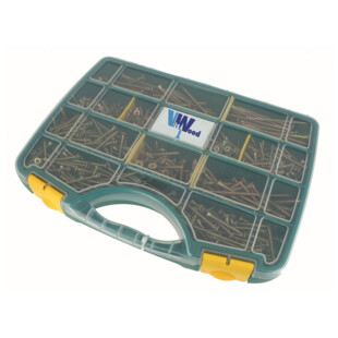 COFFRET 1055 VIS AGGLO TF POZIDRIV ACIER BICHROMATE