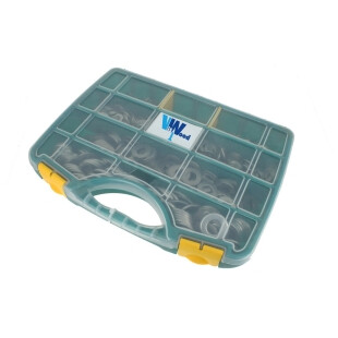 COFFRET 1020 RONDELLES ACIER ZINGUE