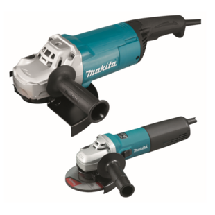 MEULEUSE 125MM 1400W 9565CR + MEULEUSE 230MM 2200W GA9060