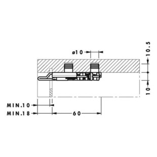 SUPPORT ELEMENT HAUT EXTRA PLAT