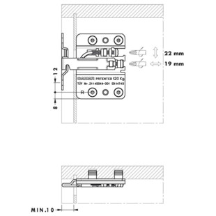 SUPPORT BAS ANTI-DECROCHAGE