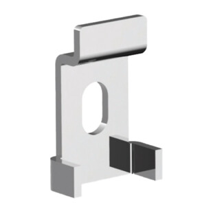 PLAQUETTE MURALE POUR SUPPORT INVISIBLE