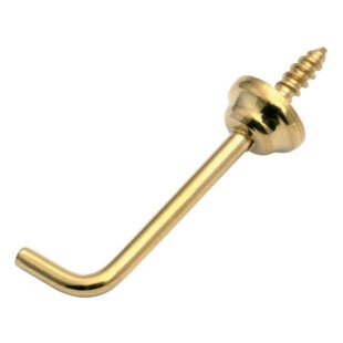 CROCHET EQUERRE LAITON