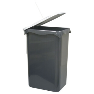 POUBELLE PIVOTANTE A CORDON 23L