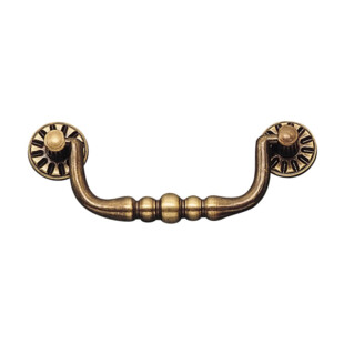 POIGNEE TOMBANTE ZAMAC AVEC ROSACES