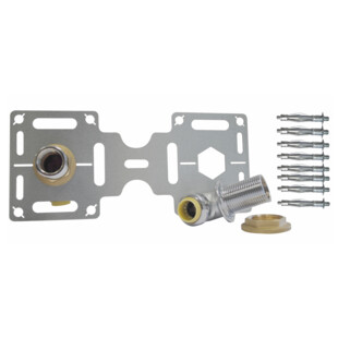 KIT PLATINE RACCORDEMENT DOUCHE TOUTUB