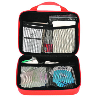 TROUSSE DE SECOURS BATIMENT 4/6 PERS. EN PU ORANGE