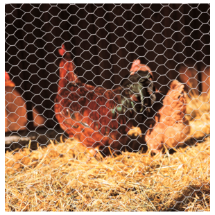 GRILLAGE TRIPLE TORSION HEXANET