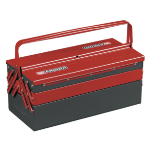 BOITE A OUTILS ACIER 5 COMPARTIMENTS