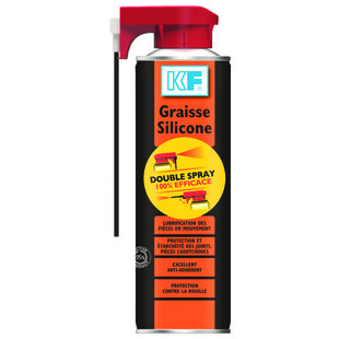 GRAISSE SILICONE 500 DOUBLE SPRAY